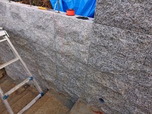 石垣工事の風景1